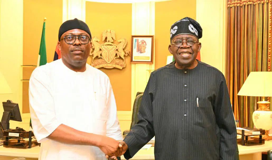 Image of Fubara and Tinubu