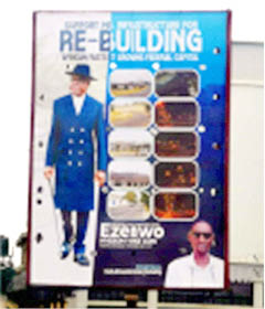 image of Nyesom Wike's billboard